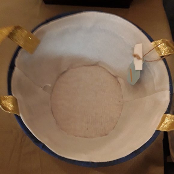 Pair of Better Living Storage Hanukkah Latke Storage Baskets Canvas Handles New - Picture 8 of 10